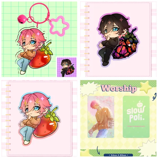 Ren/Redacted Strawberry Set ⋆˚✿˖°