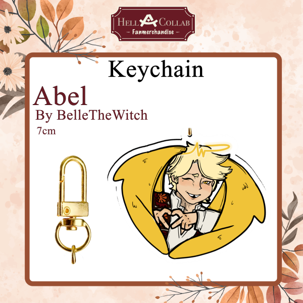 Abel Acrylic Keychain || Wedding Hell-a-Collab