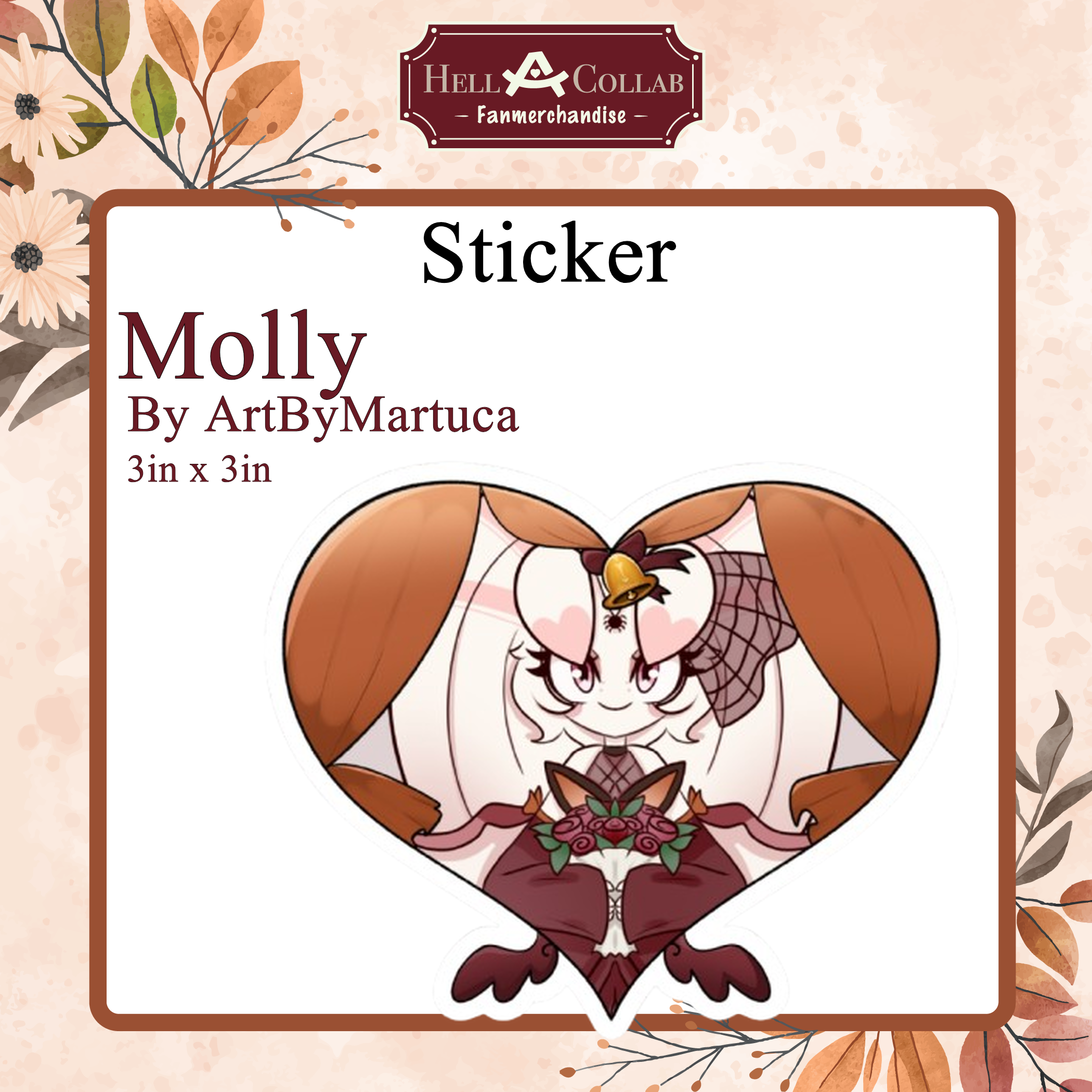 Molly Sticker  || Wedding Hell-a-Collab