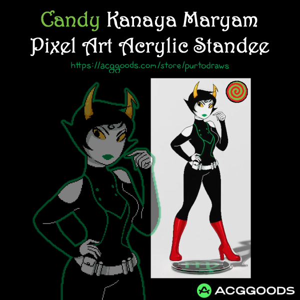 Candy Kanaya Maryam Pixel Art Acrylic Standee