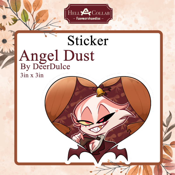 Angel Dust - Sticker || Wedding Hell-a-Collab
