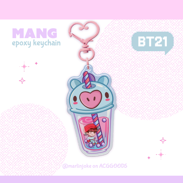 Mang Epoxy Keychains