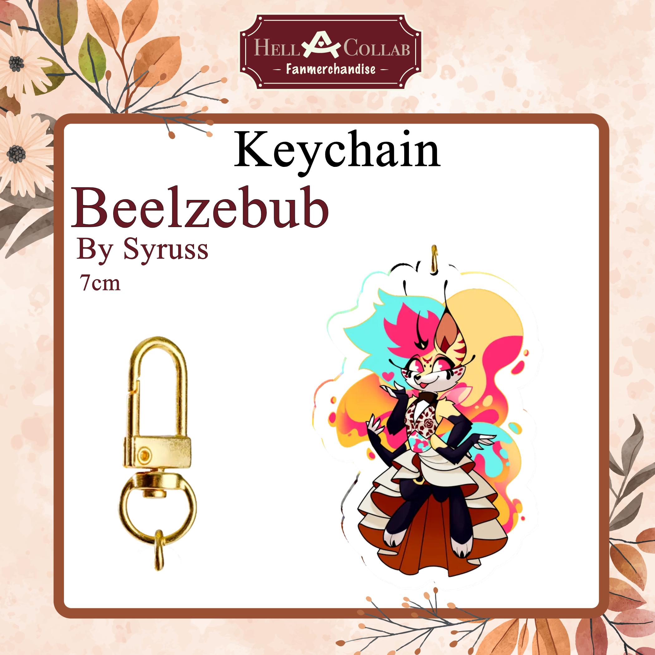 [Beelzebub] [Keychain]  || Wedding Hell-a-Collab