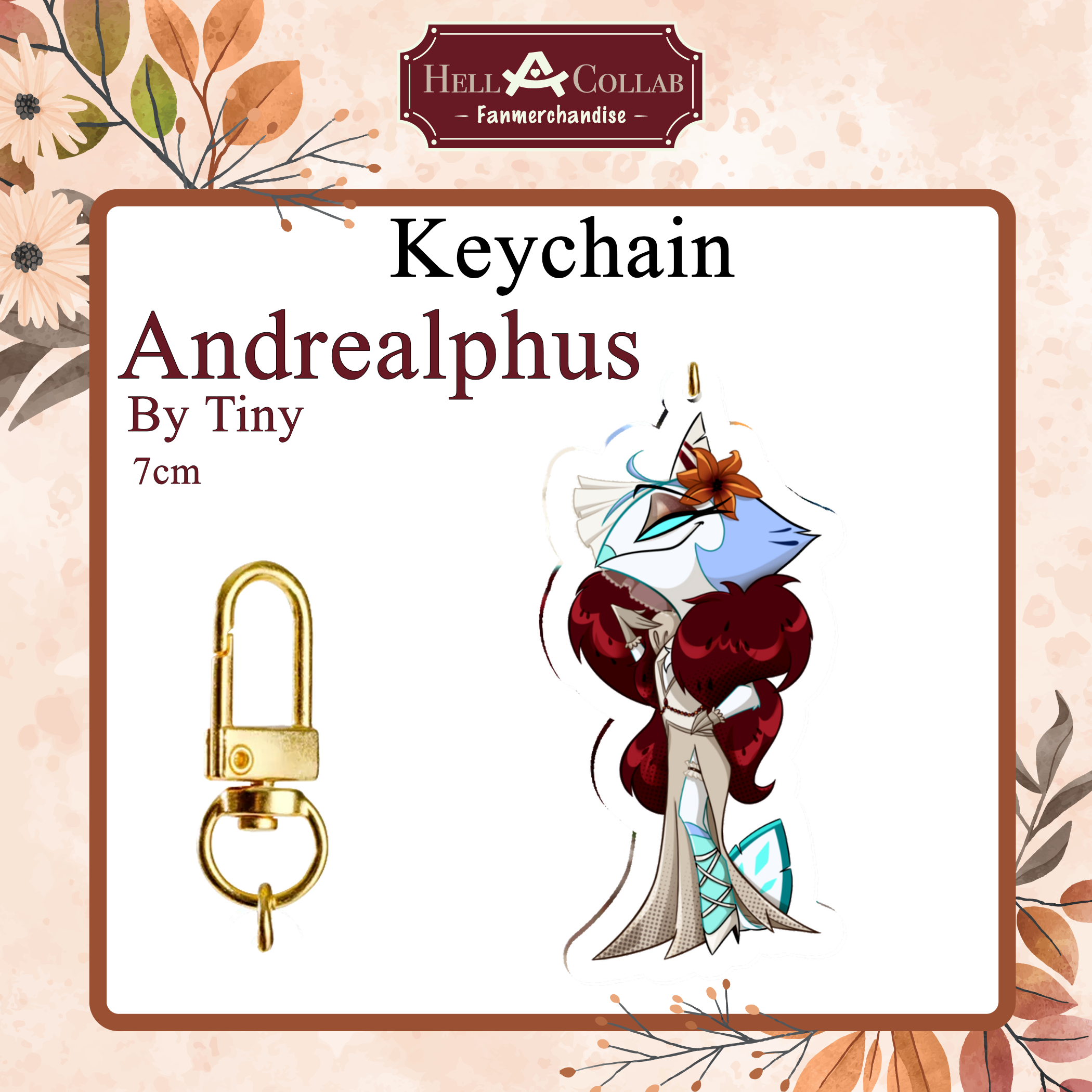 Andrealphus | Keychain || Wedding Hell-a-Collab