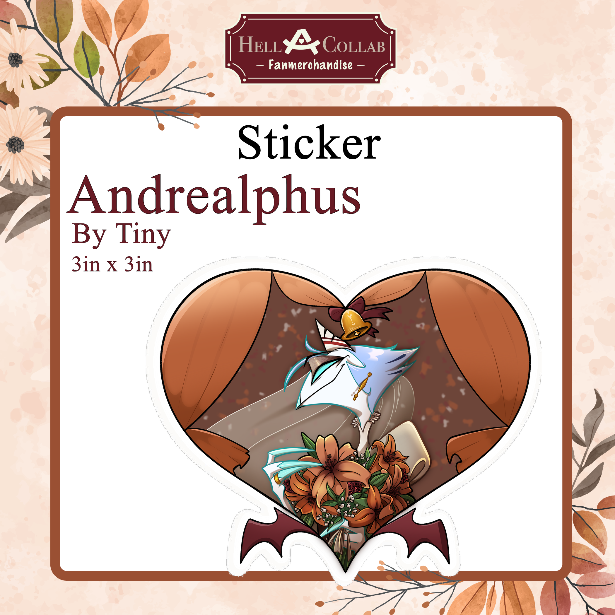 Andrealphus | Sticker || Wedding Hell-a-Collab