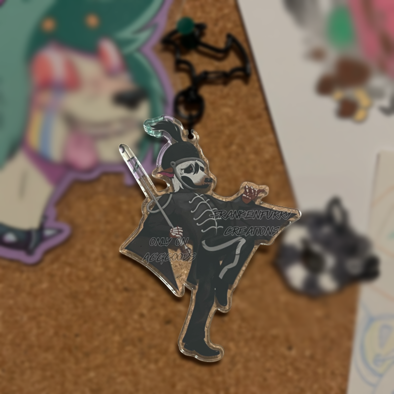 The Bat Parade Acrylic Keychain