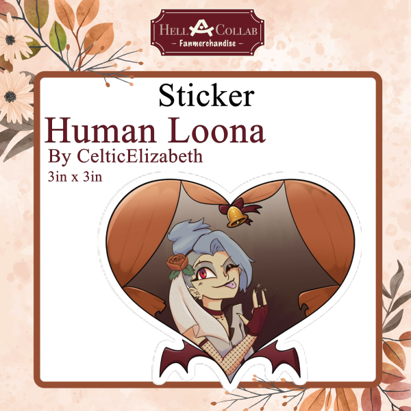 Human Loona Sticker || Wedding Hell-a-Collab