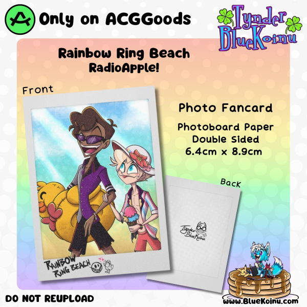 Rainbow Ring Beach • RadioApple • Polaroid