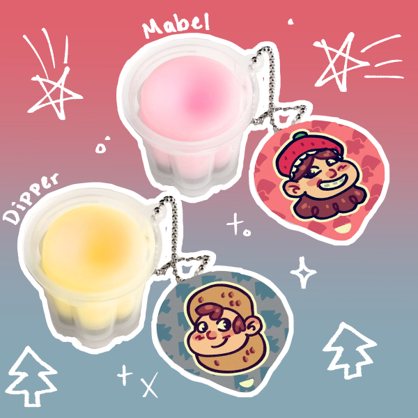 Dipper and Mabel Jelly Puddings