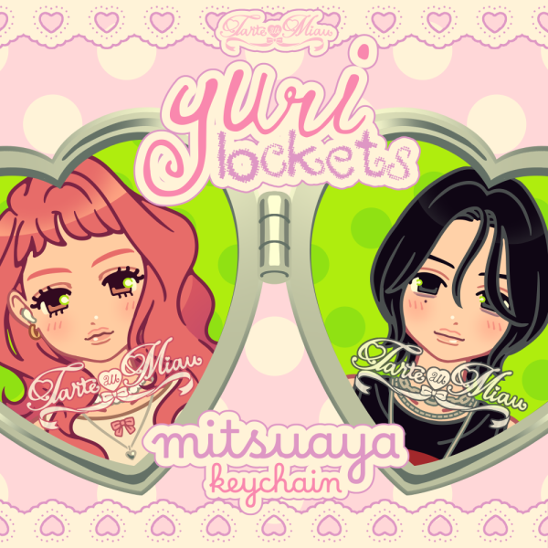 YURI LOCKET ♡ MitsuAya Keychain
