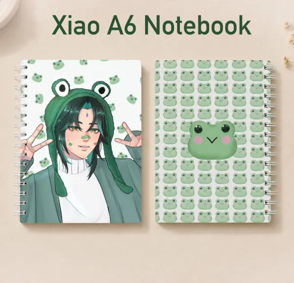 Xiao Genshin impact A6 Notebook