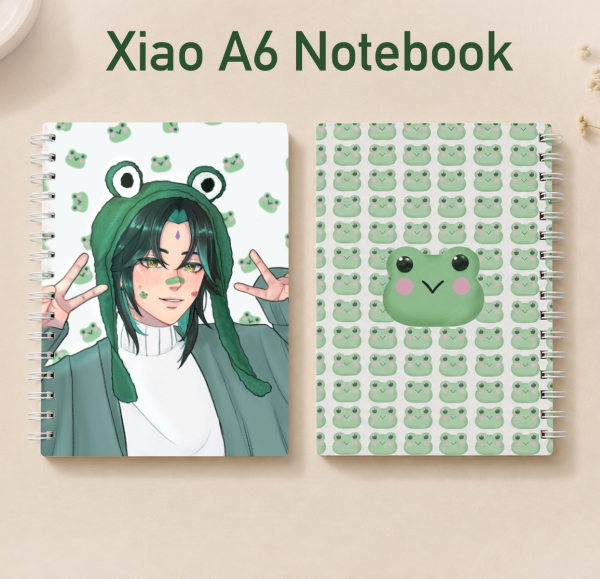 Xiao Genshin impact A6 Notebook