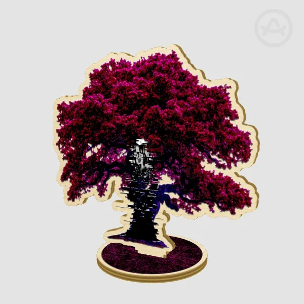 BEHIND THE TREE Standee Forgotten Man/Gaster