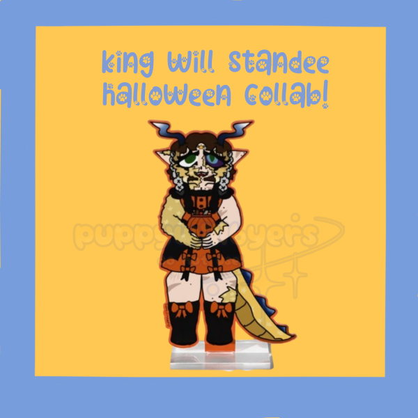 oc - halloween collab king will standee
