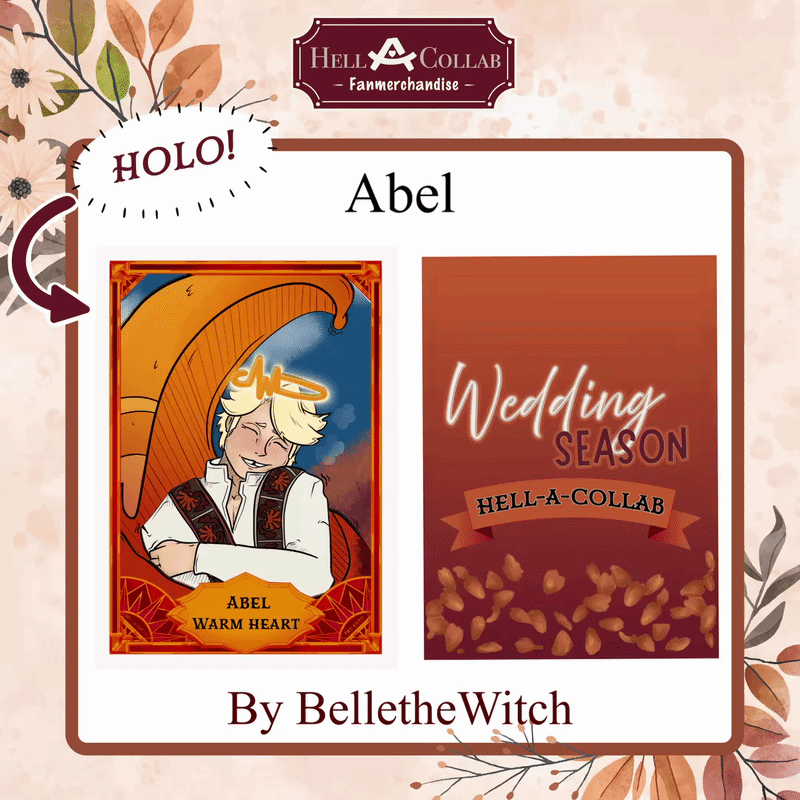 Abel Photo Card || Wedding Hell-a-Collab