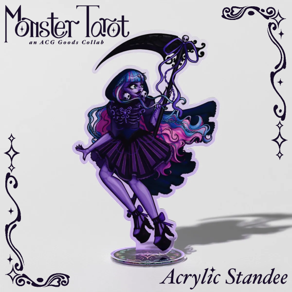Death Monster Tarot Acrylic Standee