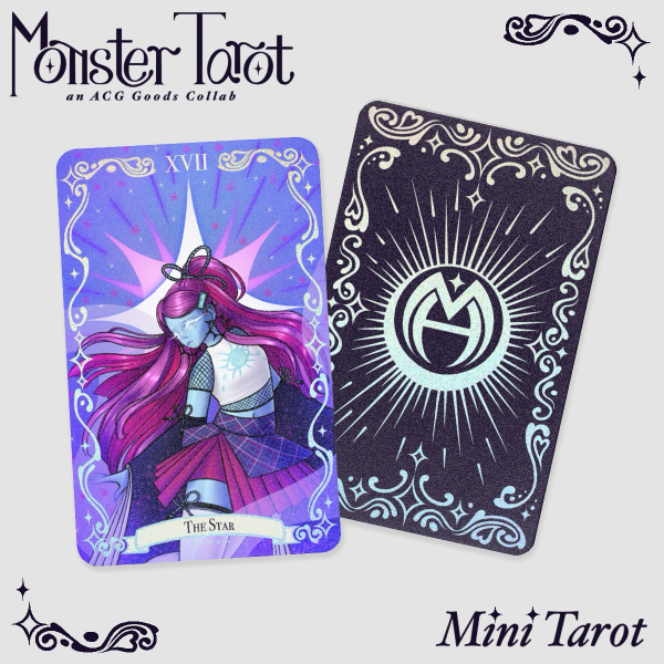 The Star Monster Tarot Mini Holographic Card