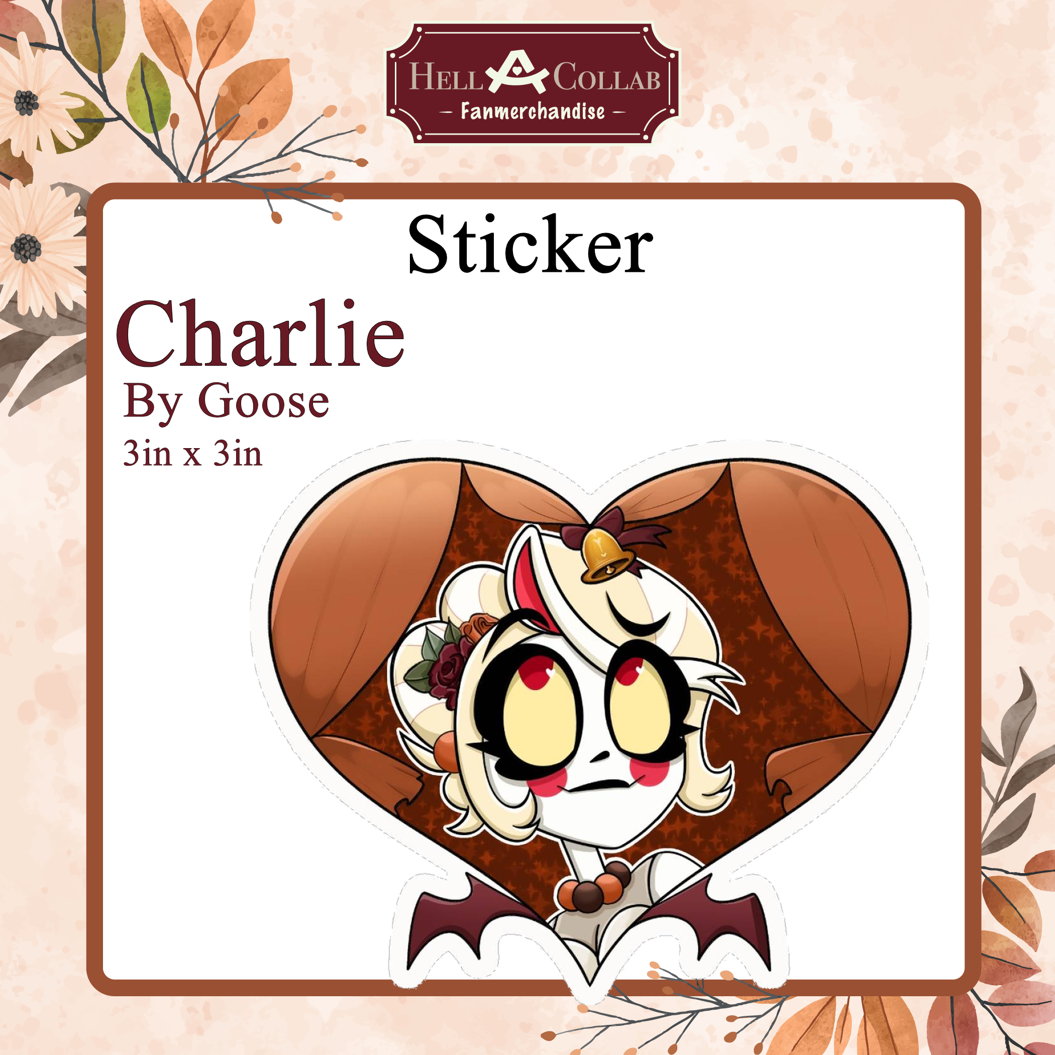 Charlie Wedding Hell-A-Collab | STICKER