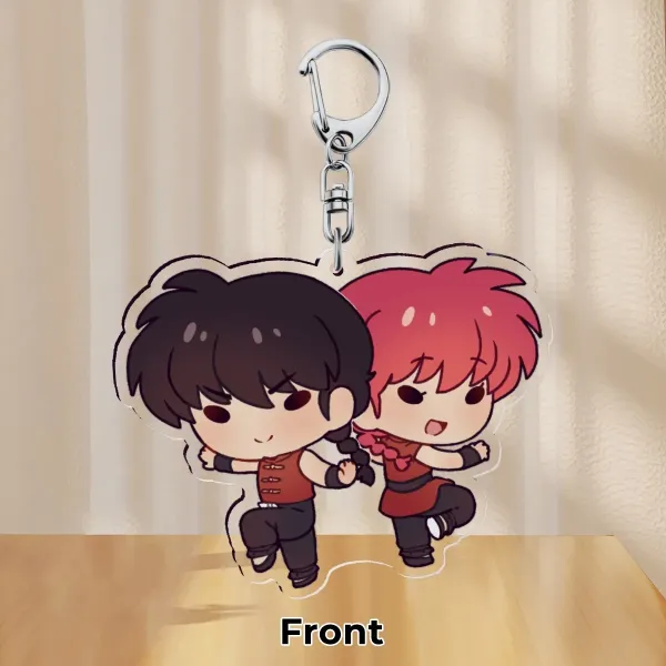 Saotome Ranma keychain