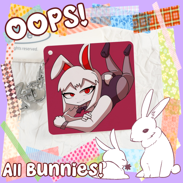 Bunny Suit Jacklyn Lenticular Pendant