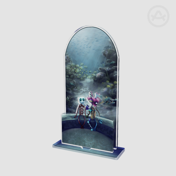TADC Abstragedy Aquarium Date Double Layer Standee