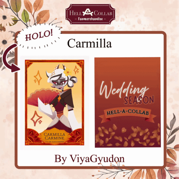 Carmilla Carmine Wedding Card Hell-a-Collab