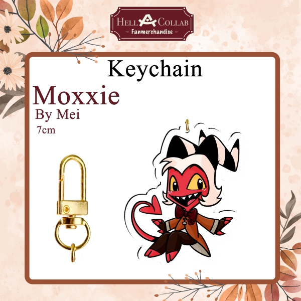 Moxxie Keychain // Wedding Hell-a-Collab