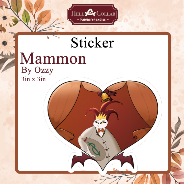 Mammon-Sticker-Hellacollab Wedding Collection