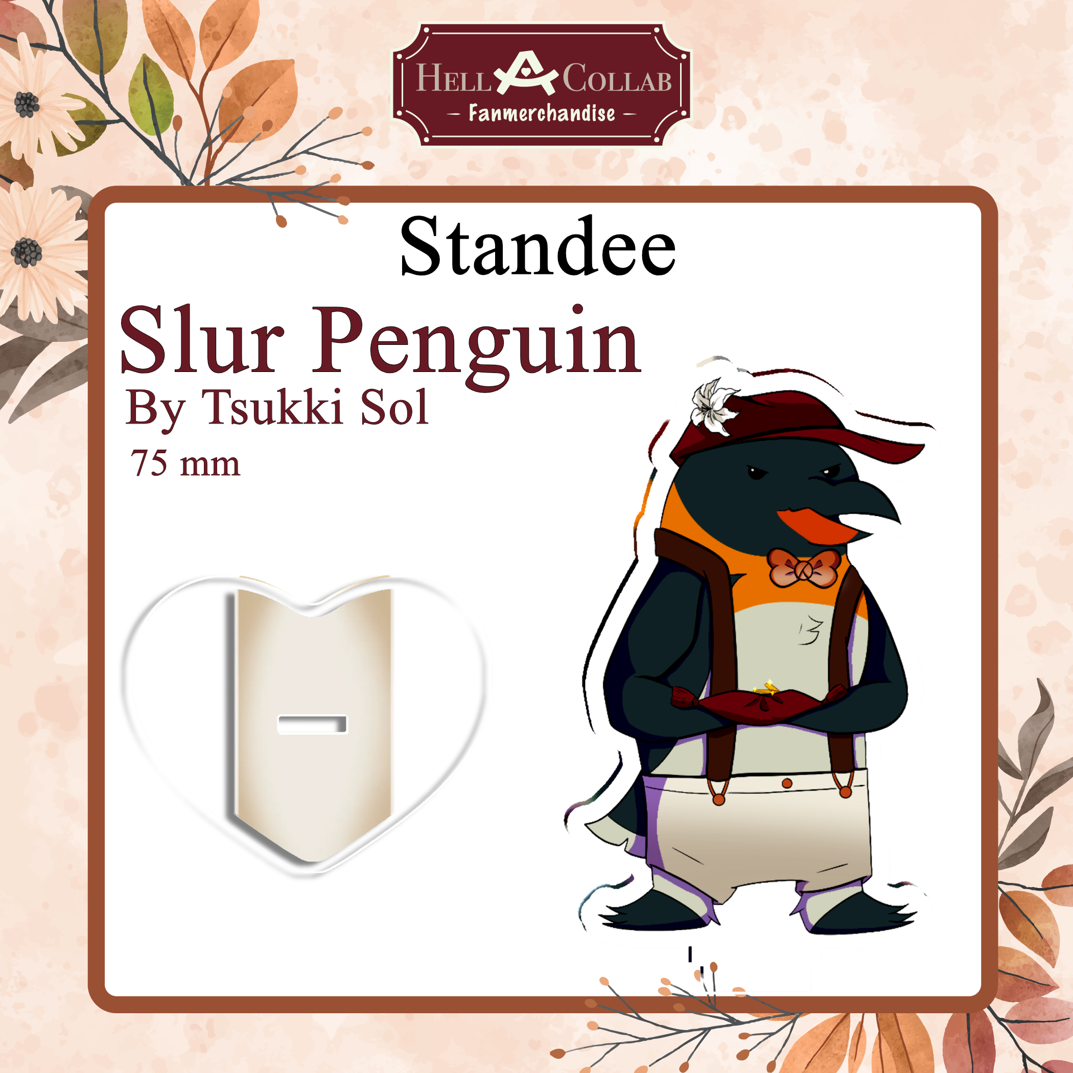 Hell-A-Collab Wedding Collab || Slur Penguin || Helluva Boss || Acrylic Standees