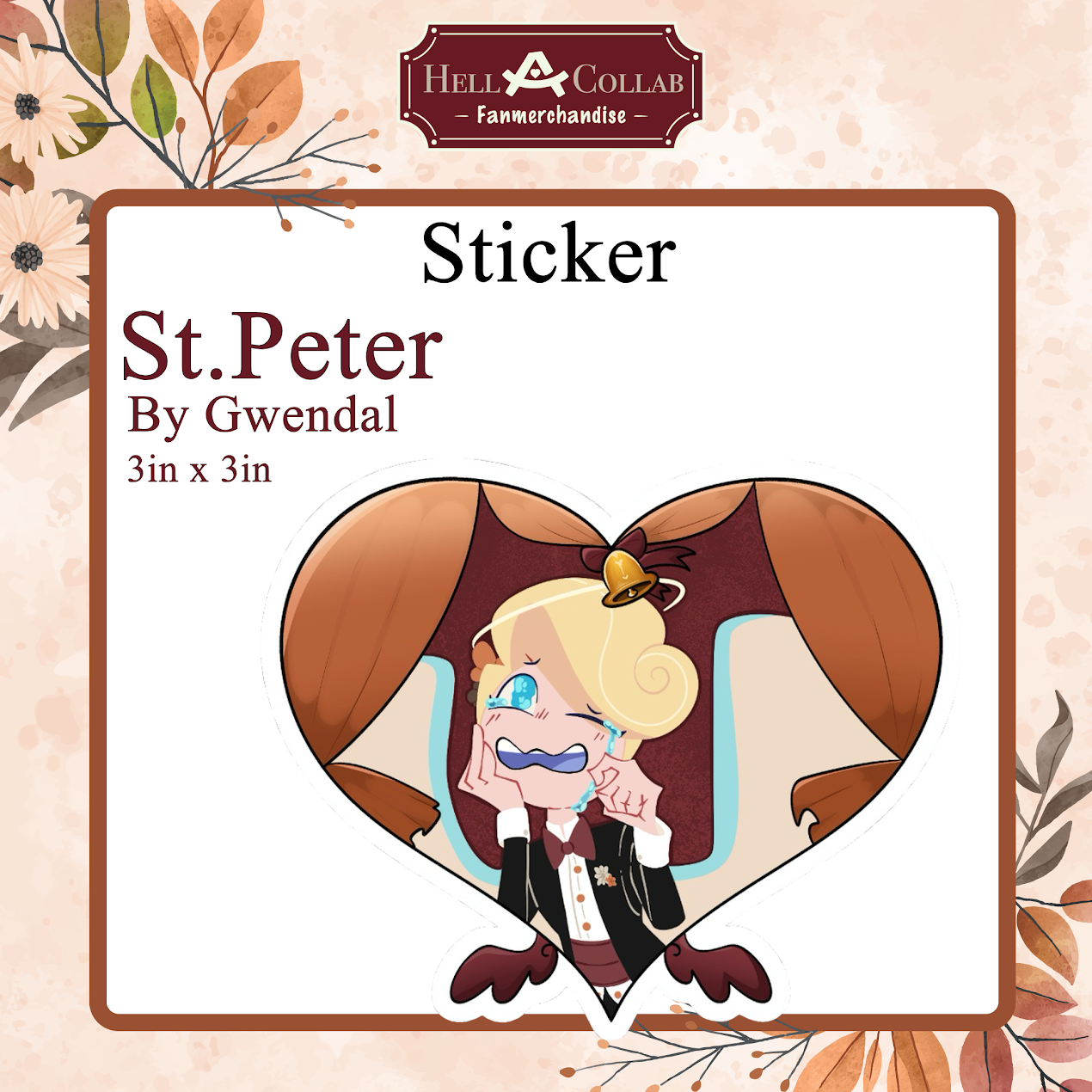 St.Peter - Sticker - Wedding Hell-a-Collab
