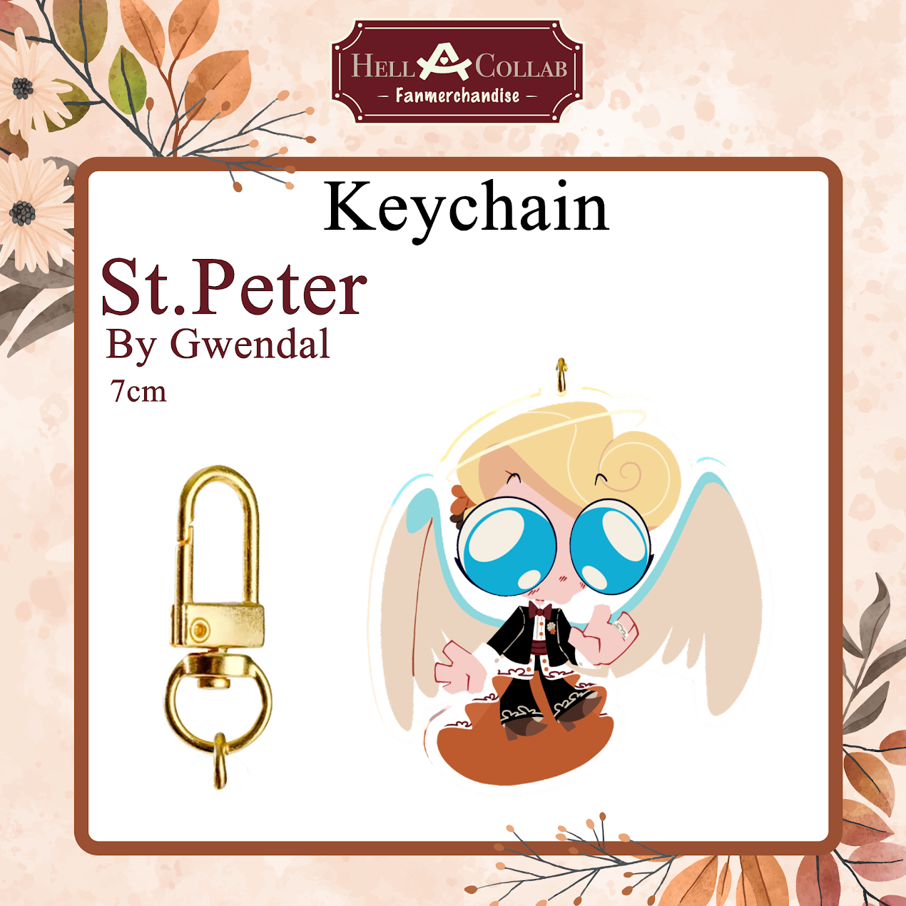 St.Peter - Keychain - Wedding Hell-a-Collab
