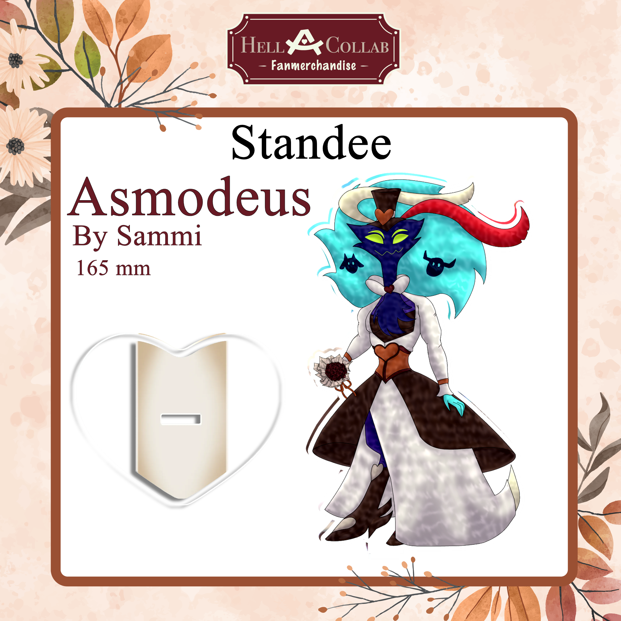 Asmodeus Standee Wedding Hellacollab