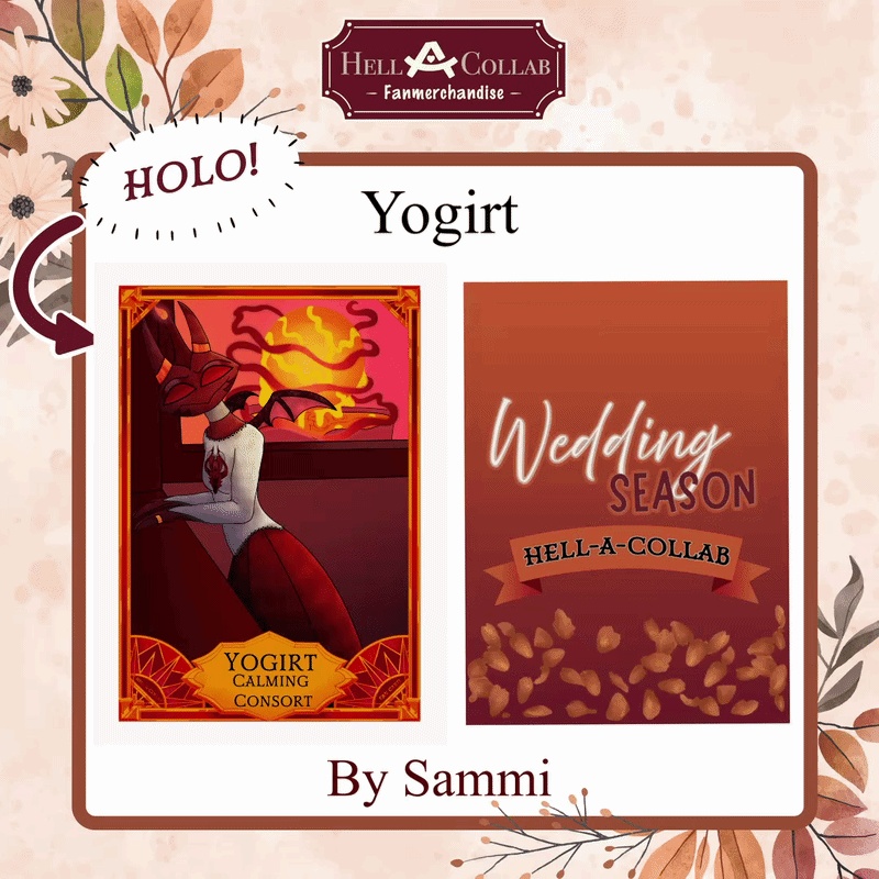 Yogirt Card Wedding Hellacollab