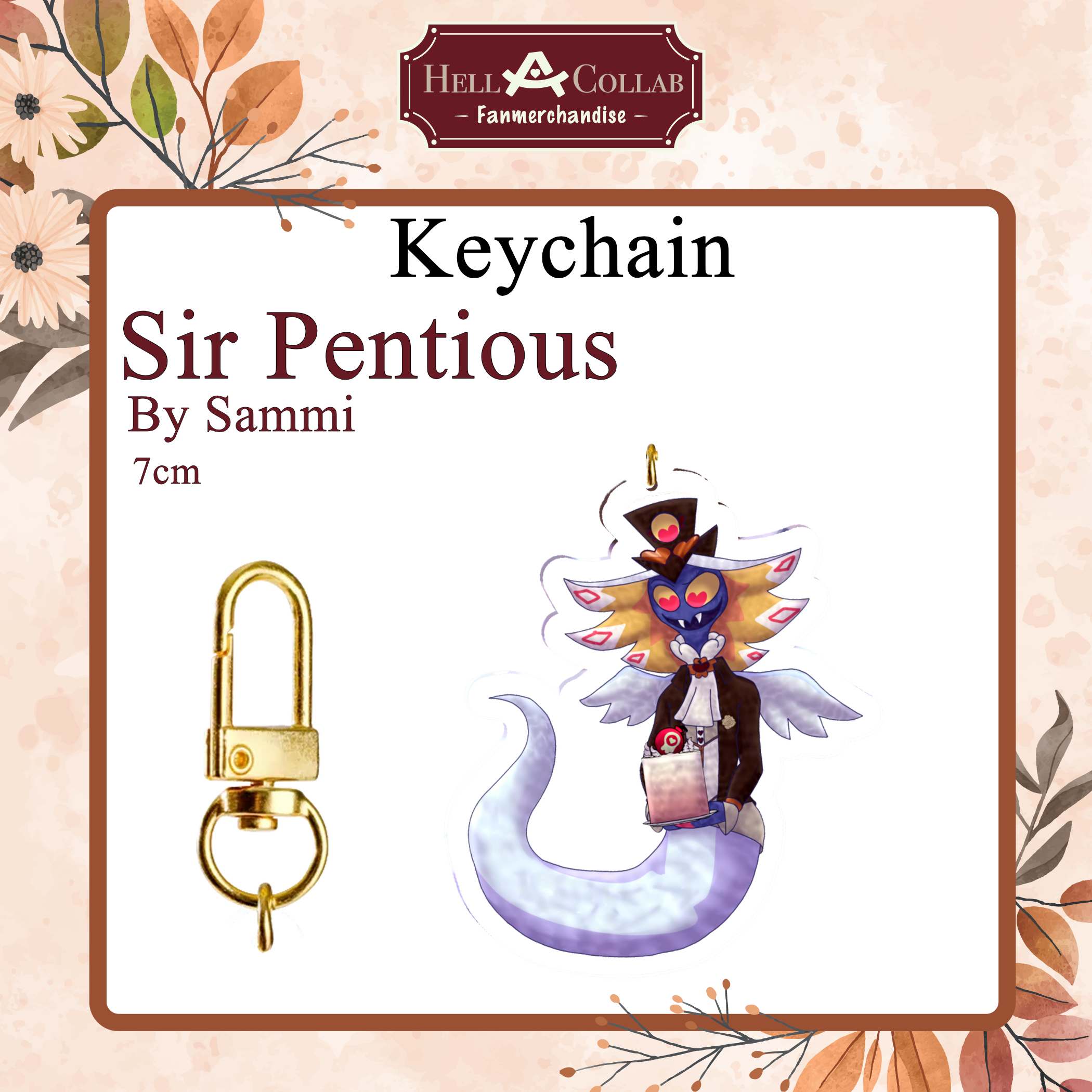 Sir Pentious Keychain Wedding Hellacollab