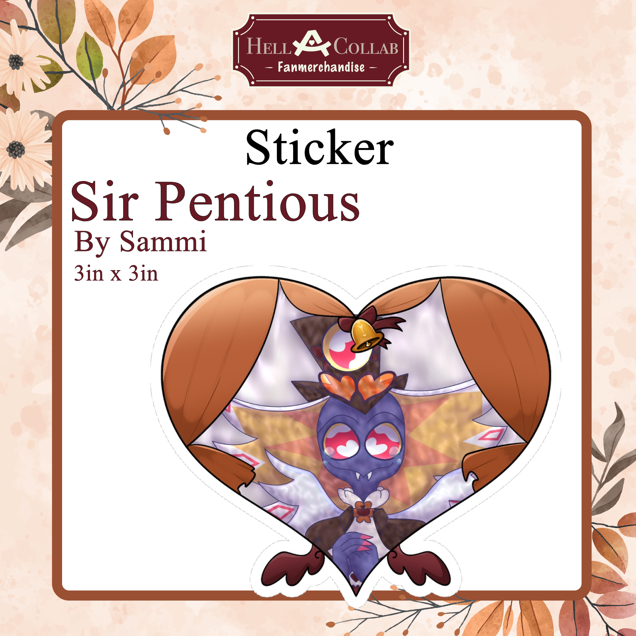 Sir Pentious Sticker Wedding Hellacollab