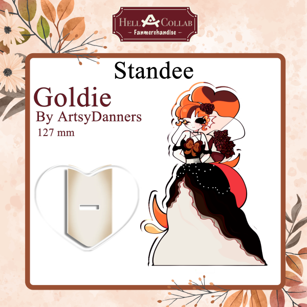 Goldie Wedding Hell-a-Collab Acrylic Standee