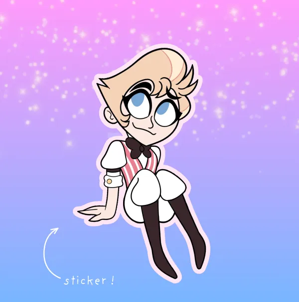 Human Lucifer | STICKER