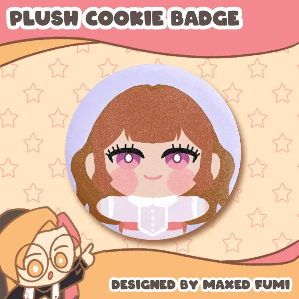 Plush Cookie Badge - Mimi Imimi
