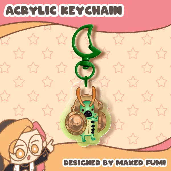 LoG - Caterpil Guard Keychain
