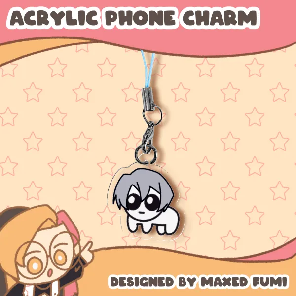 Austism Phone Charm - Evan