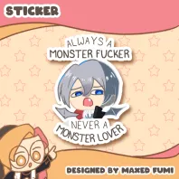 Spooky Evan - Monster What? Sticker