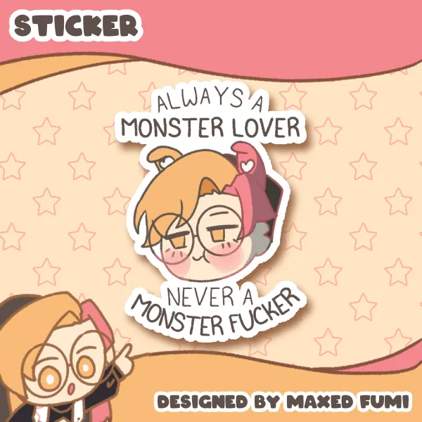 Spooky Fumi - Monster Lover Sticker