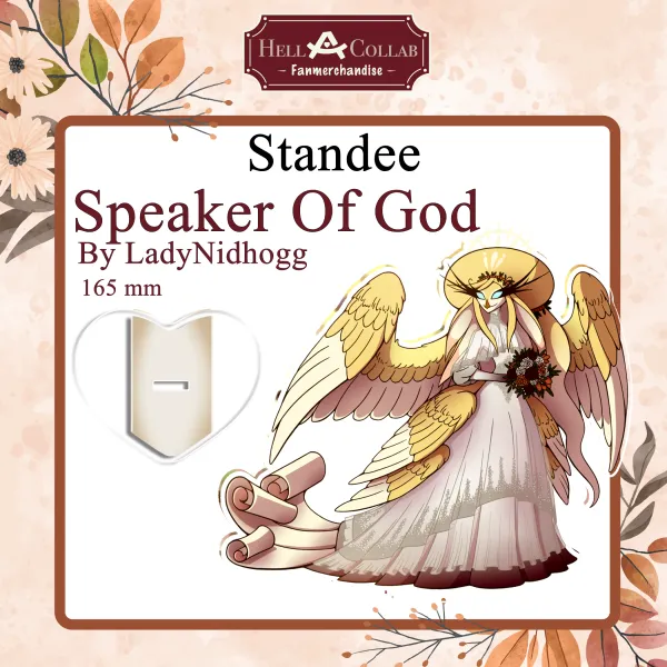 Speaker of God Standee || Wedding Hell-a-Collab