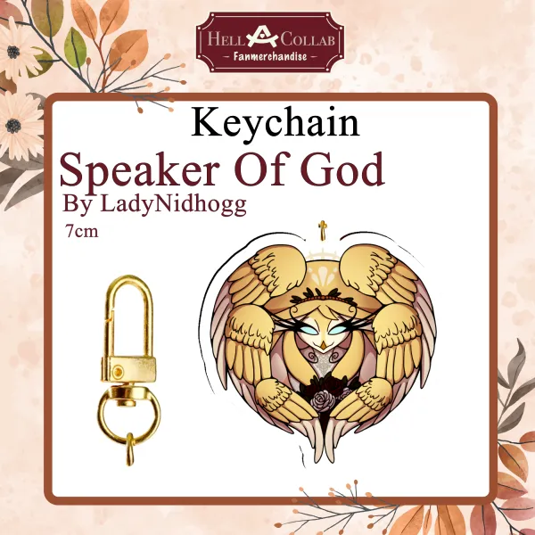 Speaker of God Keychain || Wedding Hell-a-Collab
