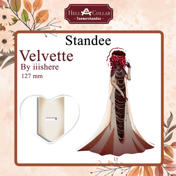 Velvette | Acrylic Standee | HellACollab Wedding Collection