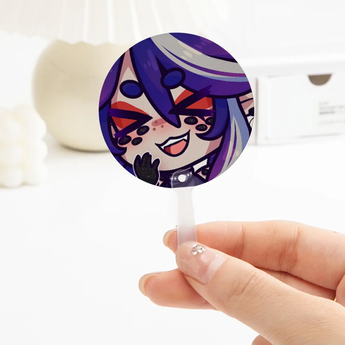 Mini Lenticular Fan - Ehe~ Kay Emote