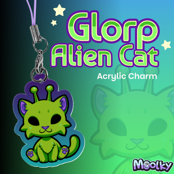 Glorp Acrylic Charm