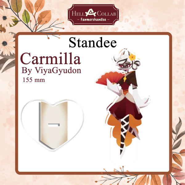 Carmilla Carmine Wedding Standee Hell-a-Collab