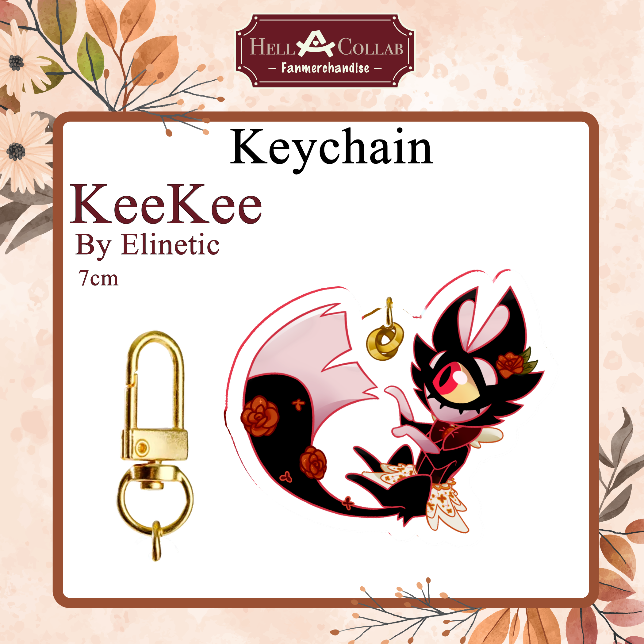 Keekee - Keychain - Wedding Season Hell-a-collab