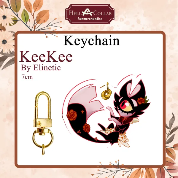 Keekee - Keychain - Wedding Season Hell-a-collab